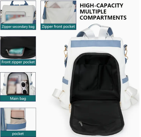 Zaino da Donna Antifurto Elegante