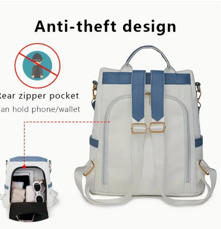 Zaino da Donna Antifurto Elegante